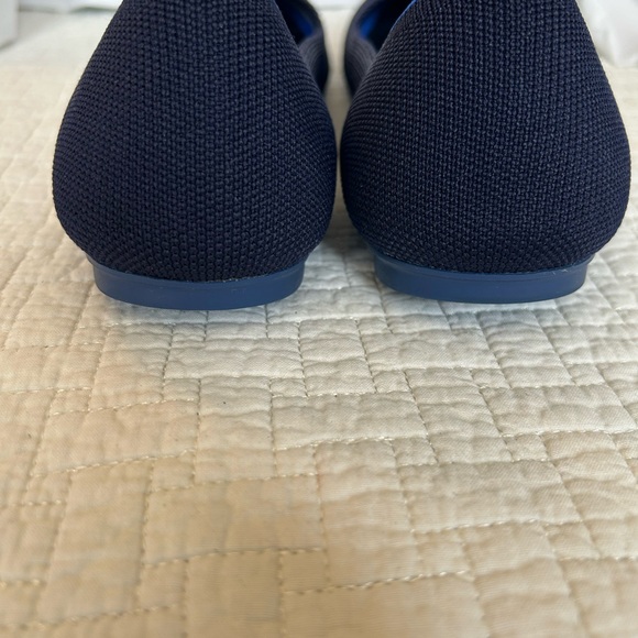 Rothy's Classic Navy Blue Flats - Picture 3 of 8
